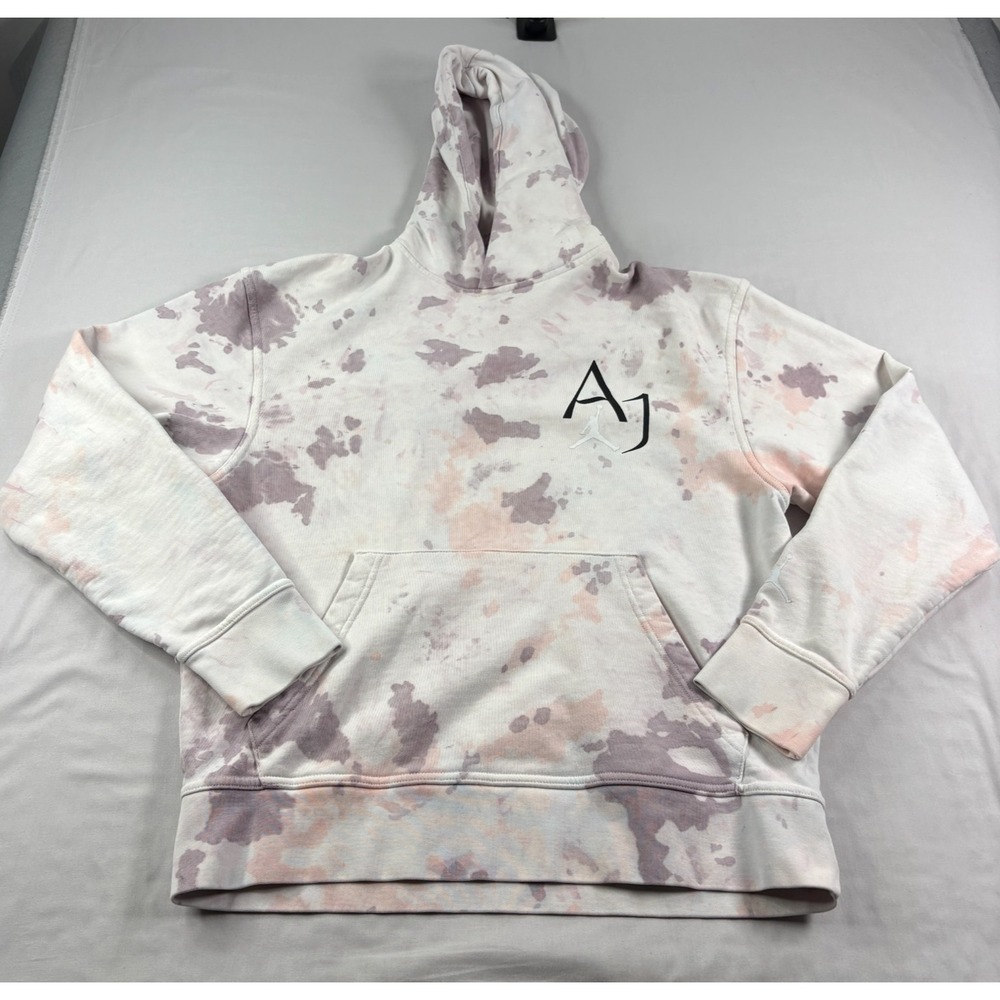 Air Jordan Hoodie Mens Medium Sport DNA Dye Pullover Sweatshirt Big Logo Jumpman